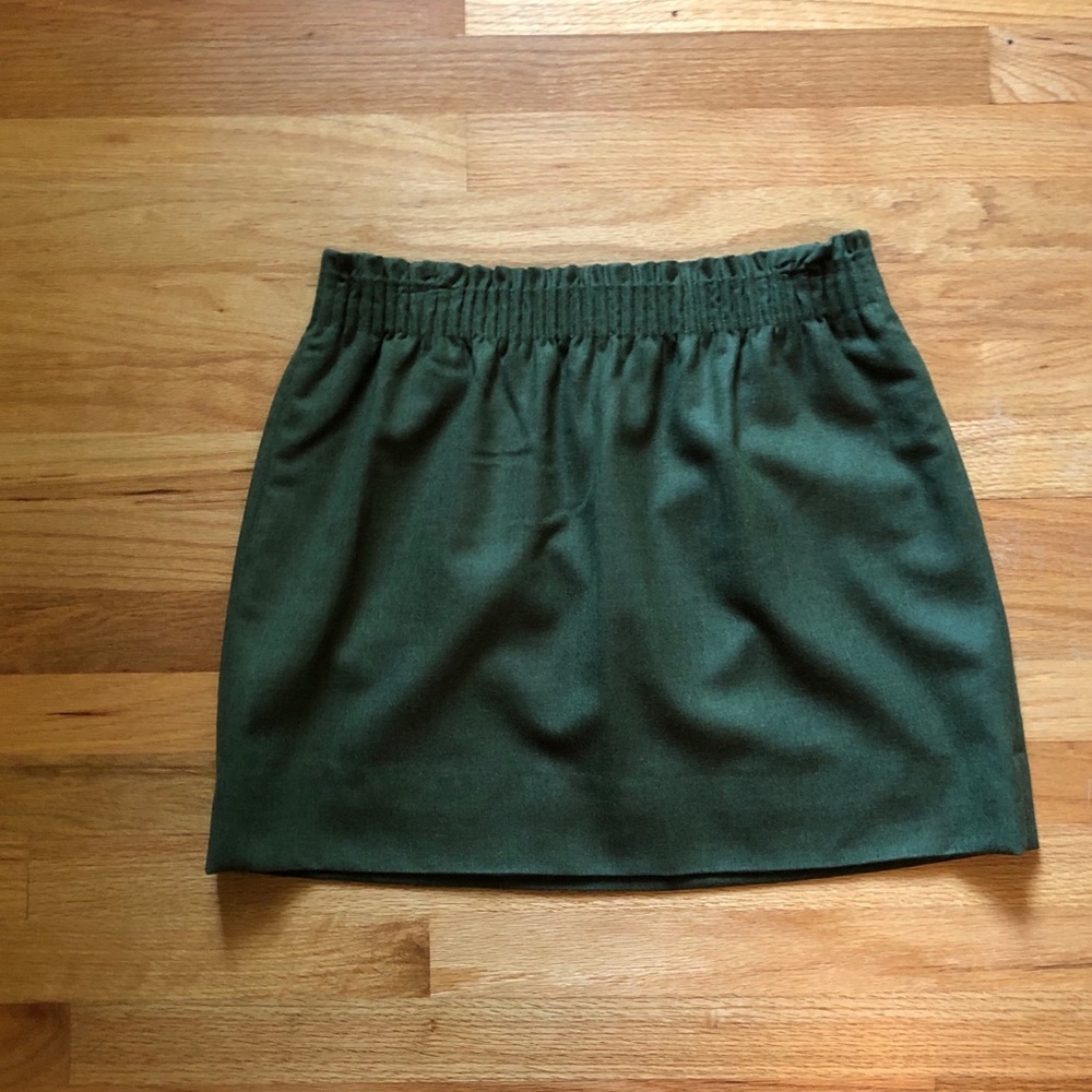 JCREW wool skirt